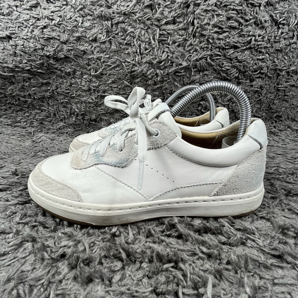 Dansko Women's White Nappa Leather Josey Sneakers Size EU 37 US 6.5-7
